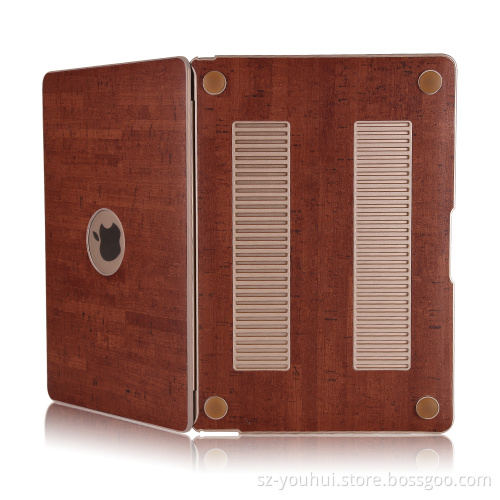 Factory Price Wood Pattern Cover Shell Hard Case for Macbook with Retina 12.1"